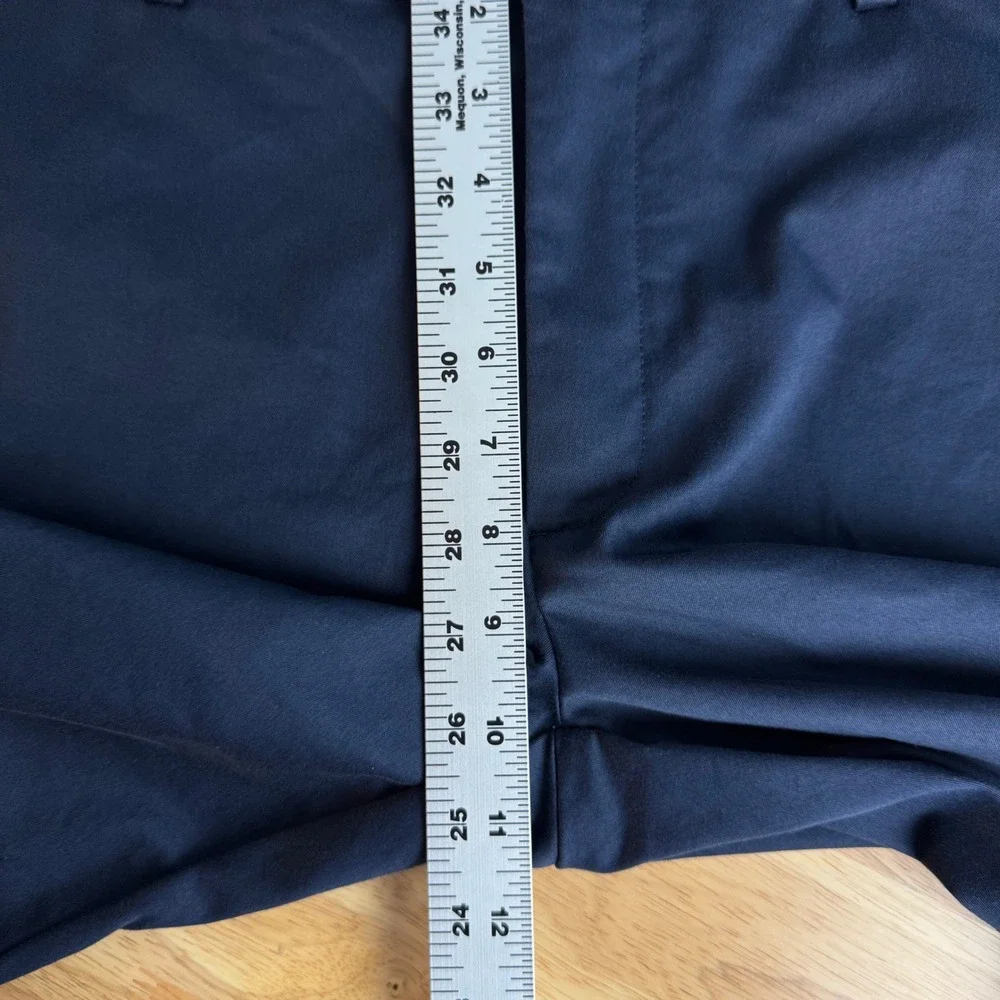 Charles Tyrwhitt Performance Slim Fit Chino Pants Mens 32x32 Navy Blue Stretch